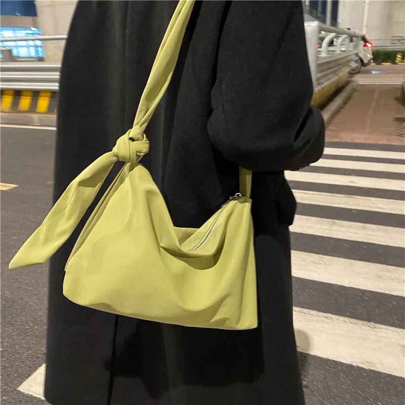 Retro PU Leather Shoulder Bag Casual Women Hobos Handbags