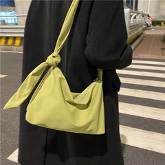 Retro PU Leather Shoulder Bag Casual Women Hobos Handbags