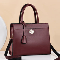 Women's Large Capacity Red Wedding Handbag Mother Bag