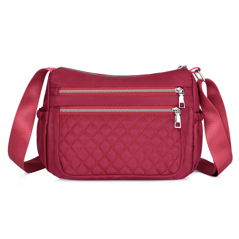 Women's Shoulder Bag Oxford Cloth Messenger Mommy Bag Backpack Handbags