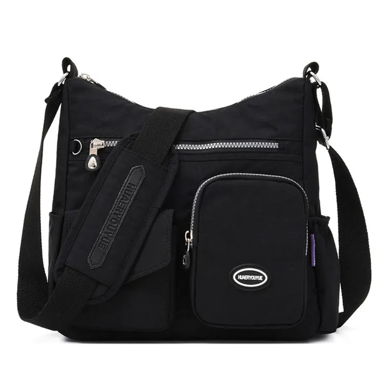 Women's Nylon CrossBody Bag Large Capacity Travel Handbag