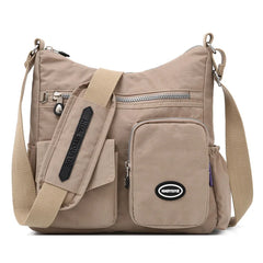 Women's Nylon CrossBody Bag Large Capacity Travel Handbag
