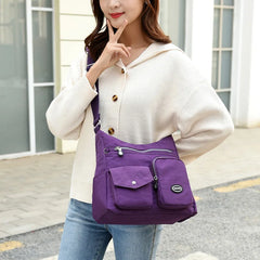 Women's Nylon CrossBody Bag Large Capacity Travel Handbag
