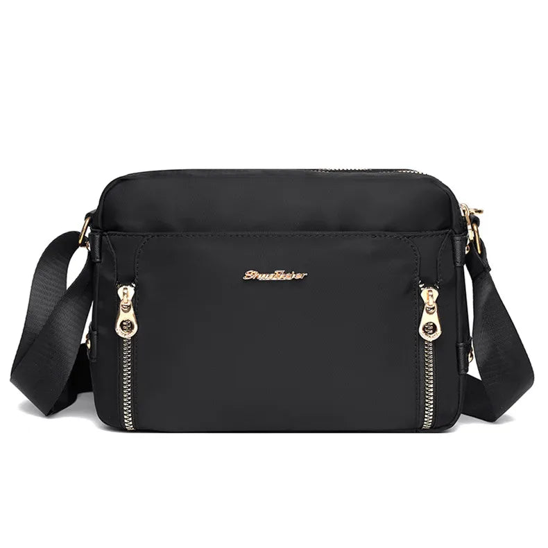 Women's Nylon CrossBody Bag Girl Purse Phone Wallet Daily Messenger Bag