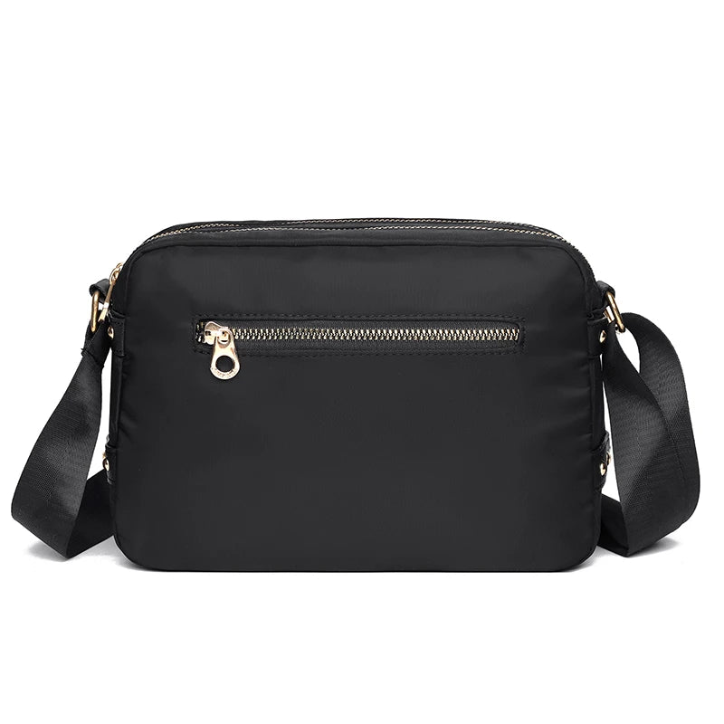 Women's Nylon CrossBody Bag Girl Purse Phone Wallet Daily Messenger Bag