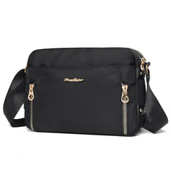 Women's Nylon CrossBody Bag Girl Purse Phone Wallet Daily Messenger Bag