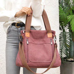 Women's Crossbody Bag Canvas Top-Handle Totes Bolsa