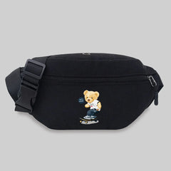 Bear Series Waist Bag Chest Messenger Outdoor Sport Crossbody Phone Purses