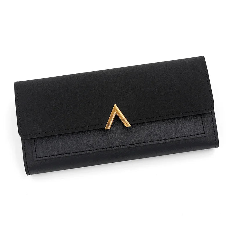 Women's Pu Long Wallet with Card Bag Handbag