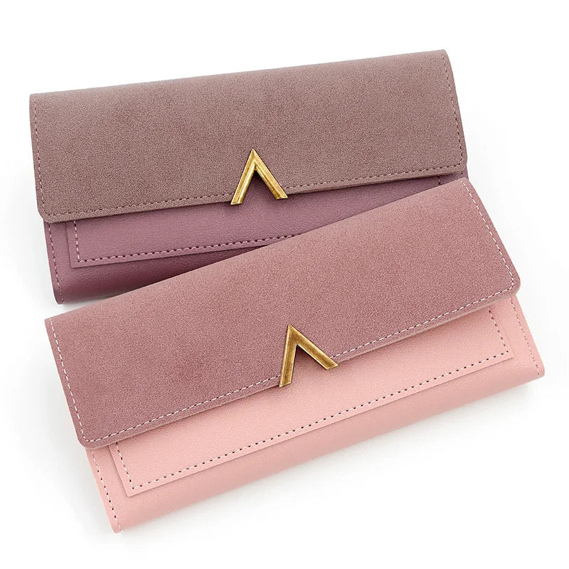 Women's Pu Long Wallet with Card Bag Handbag