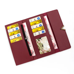 Women's Pu Long Wallet with Card Bag Handbag