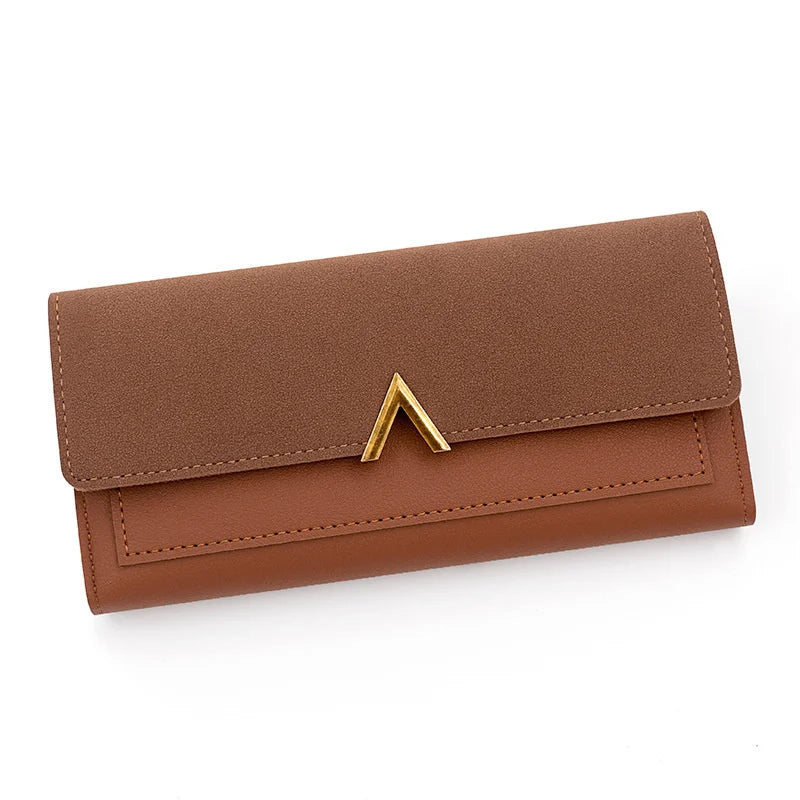 Women's Pu Long Wallet with Card Bag Handbag