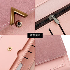 Women's Pu Long Wallet with Card Bag Handbag
