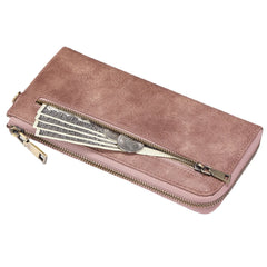 Women's Leather Zero Wallet Large Capacity Handbag