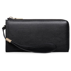 Women's Leather Zero Wallet Large Capacity Handbag