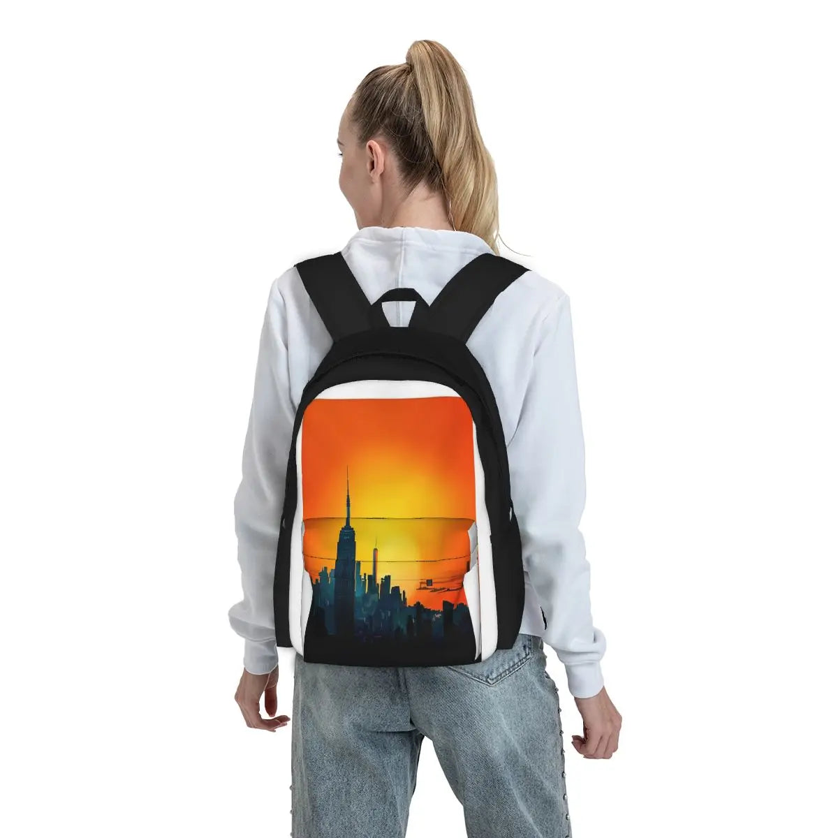 York Sunshine Backpacks Men's and Women's Travel Bags