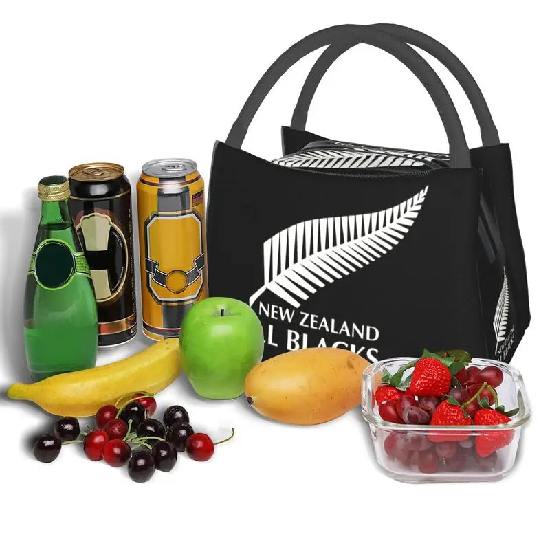 Zealand Insulated Lunch Bag Maori Women Reusable Outdoor Camping Food Box