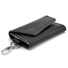 Men's Leather Key Holder Wallet Organizer for Female Bags