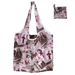 Reusable Shopping Bags Women Foldable Tote Bag Portable Cloth Eco Grocery Bag
