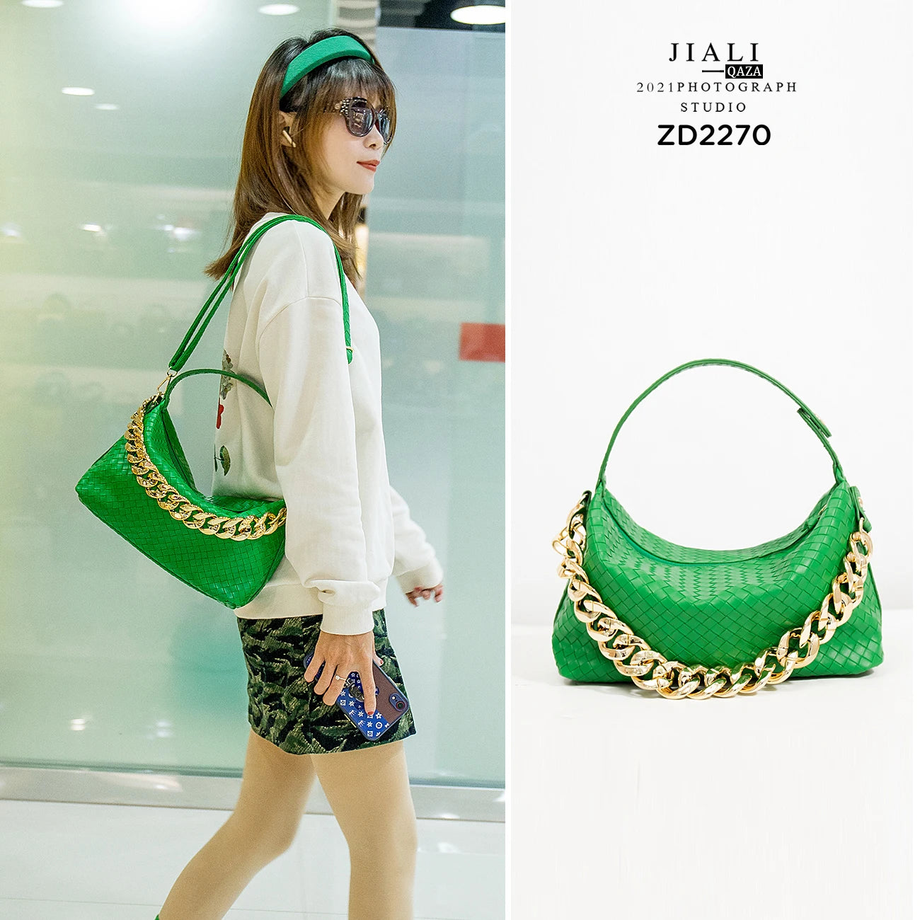 Vintage Shoulder Bag PU Leather Large-Capacity Handbag