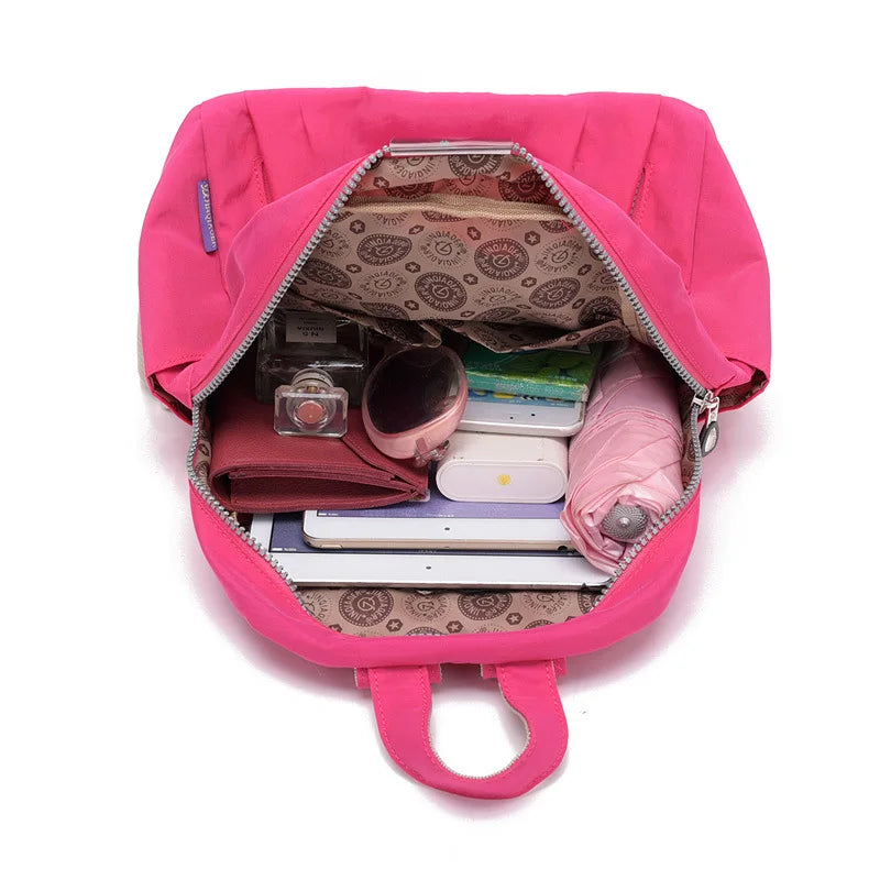 Casual Waterproof Nylon Backpack