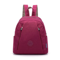Casual Waterproof Nylon Backpack