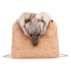 Autumn Plush Fox Wallet