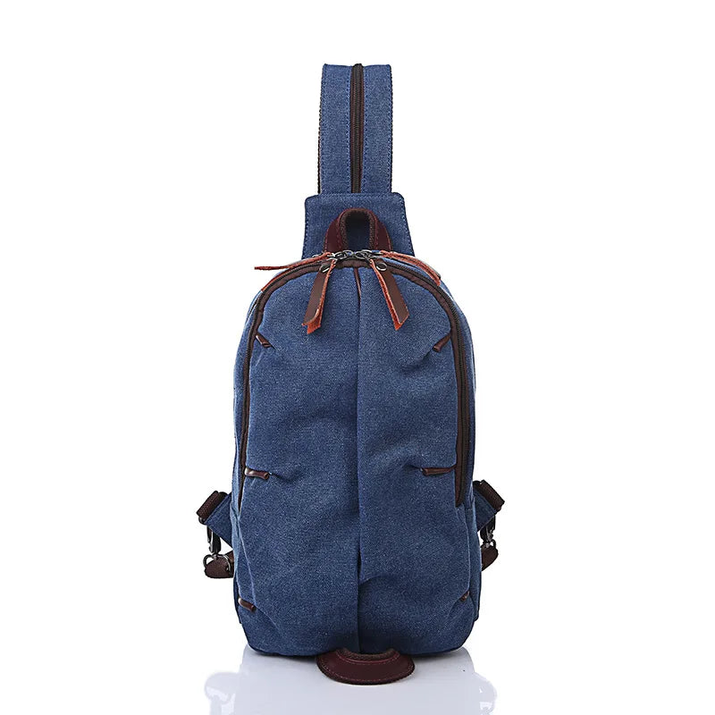 Canvas Backpack Multi-function Shoulder Backpack