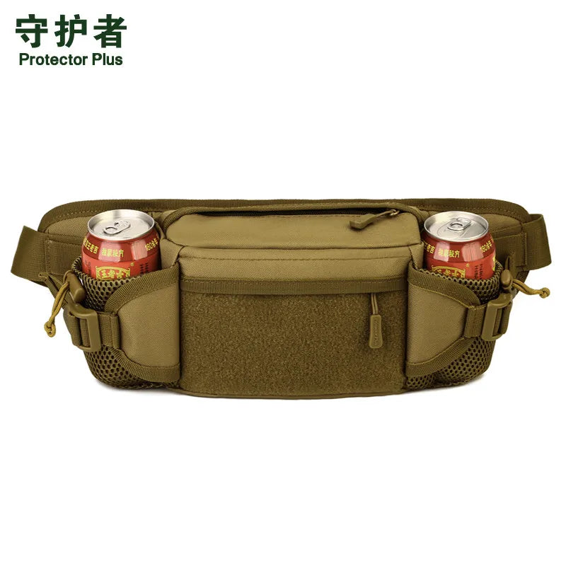 Nylon Waist Bag Chest Kettle Set Military Leisure Travel Bag