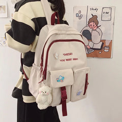 Large Capacity Student Backpack School Bag
