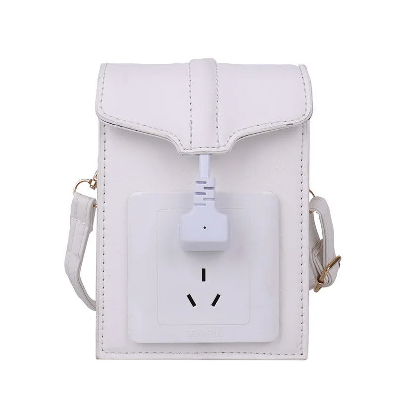 Retro Socket Small Square Bag Women's Crossbody Bag