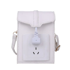 Retro Socket Small Square Bag Women's Crossbody Bag