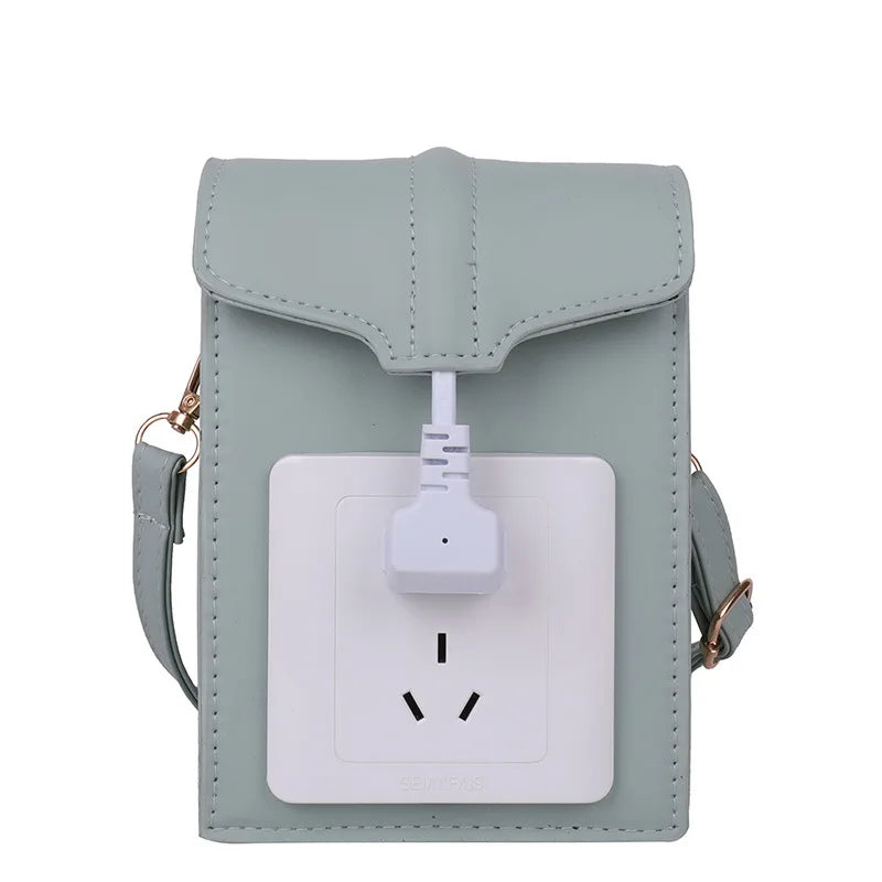 Retro Socket Small Square Bag Women's Crossbody Bag