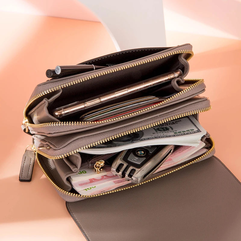 Multi-card Clutch Wallet Shoulder Bag