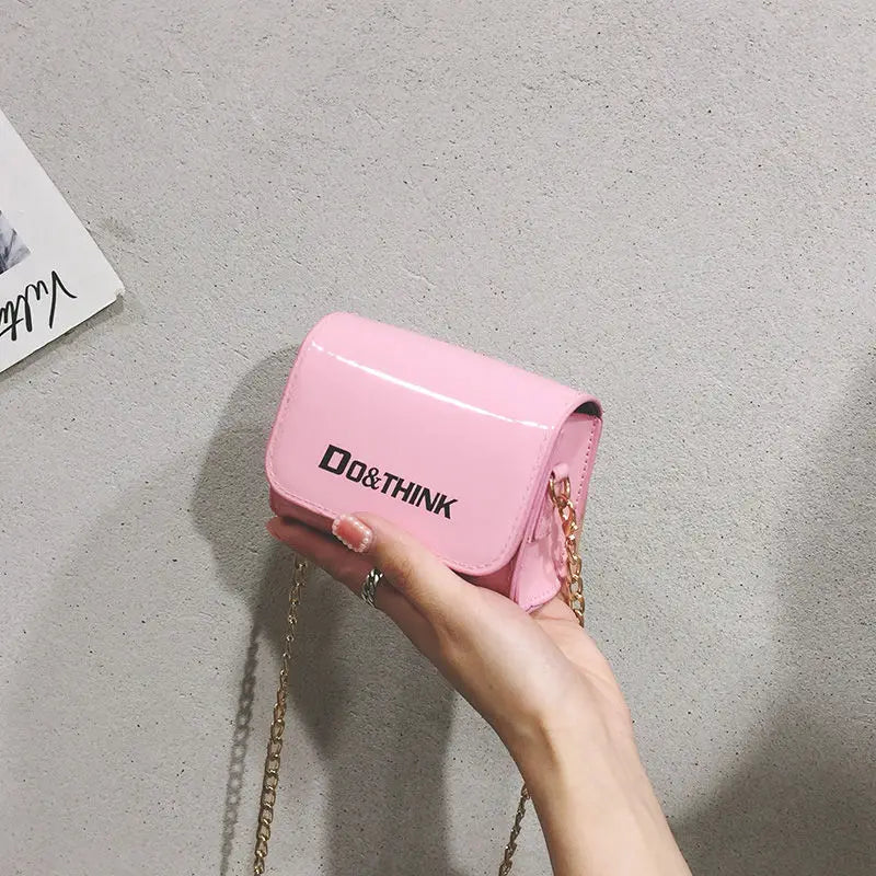 Vintage Messenger Bag Casual Shoulder Bag Square Bags for Women