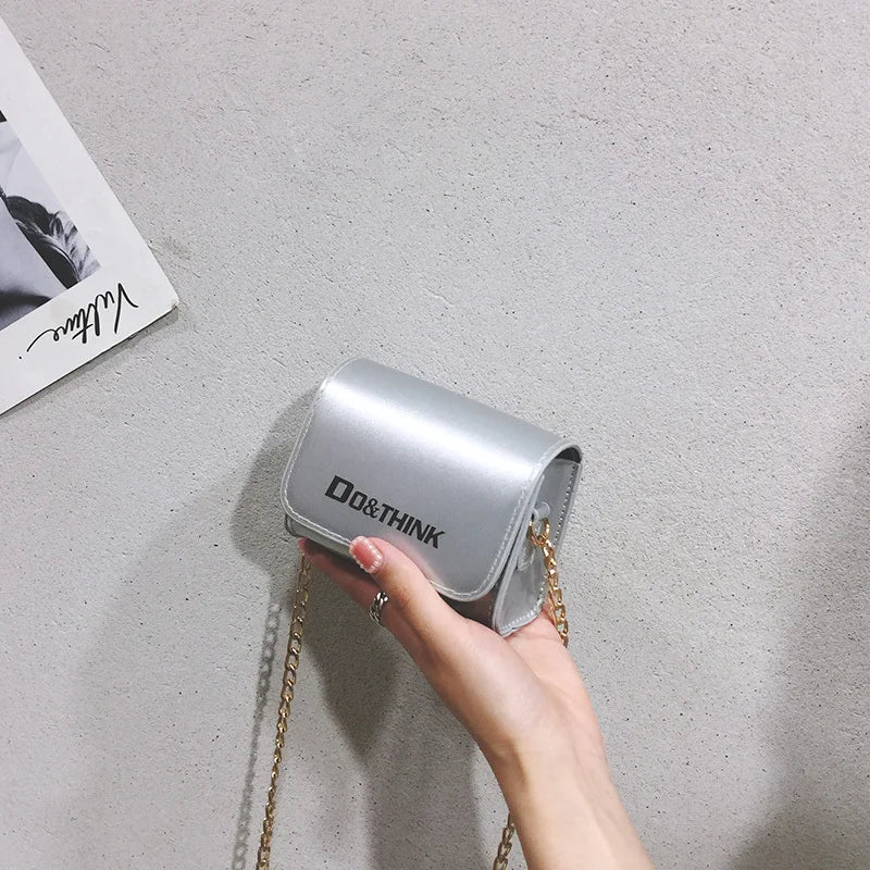 Vintage Messenger Bag Casual Shoulder Bag Square Bags for Women