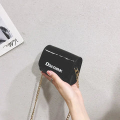 Vintage Messenger Bag Casual Shoulder Bag Square Bags for Women