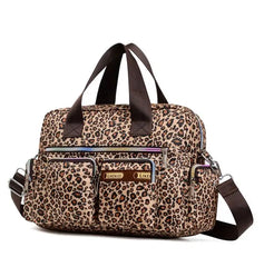 Flower Canvas Bag Handbag Large Capacity Shoulder Bag Messenger Bag