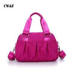 Nylon Oxford Shoulder Bag Small Casual Handbag