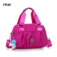 Nylon Oxford Shoulder Bag Small Casual Handbag