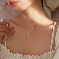 Women's Silver Star Pendant Necklace