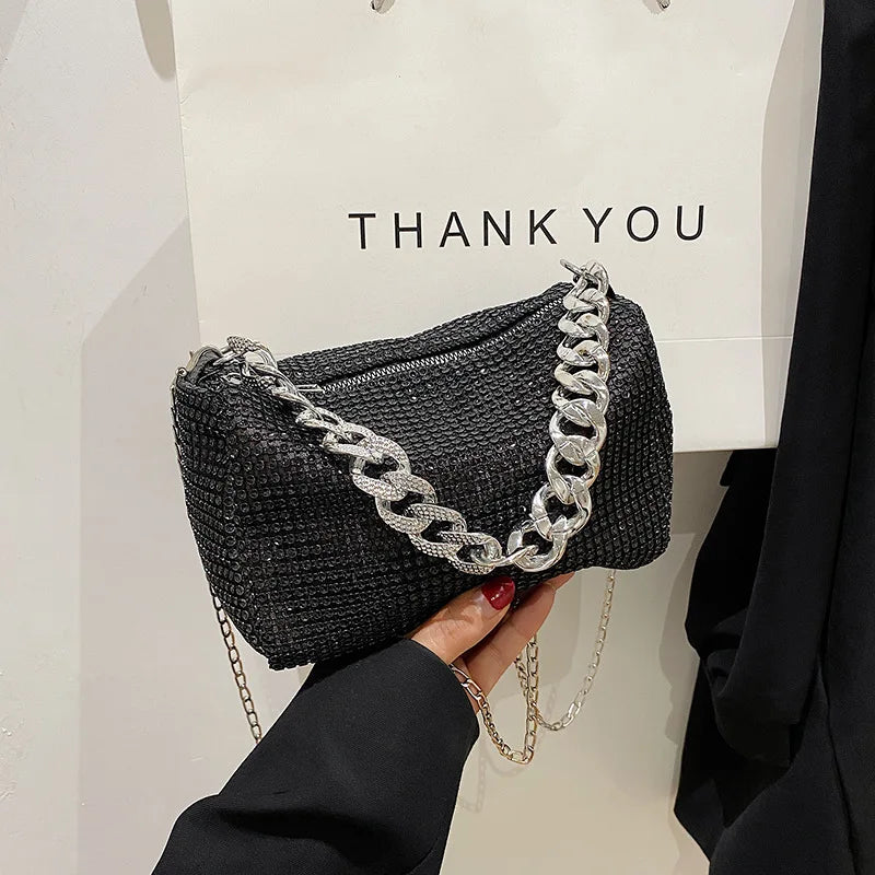 Chain Handbags Tote Bag for Women Large Capcity Shopping Bags