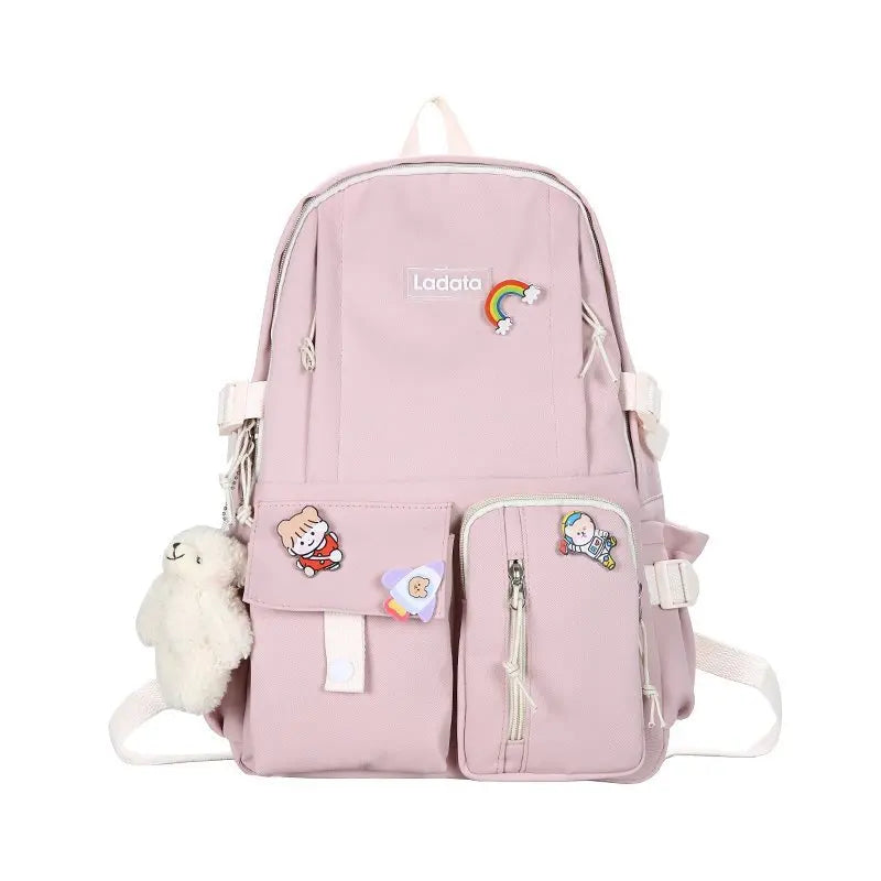 Large-Capacity Waterproof School Bag Backpack for Women