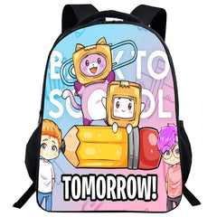 Kids Cartoon Schoolbag Girls Boys 16 Inch Primary Children Backpacks