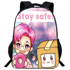 Kids Cartoon Schoolbag Girls Boys 16 Inch Primary Children Backpacks