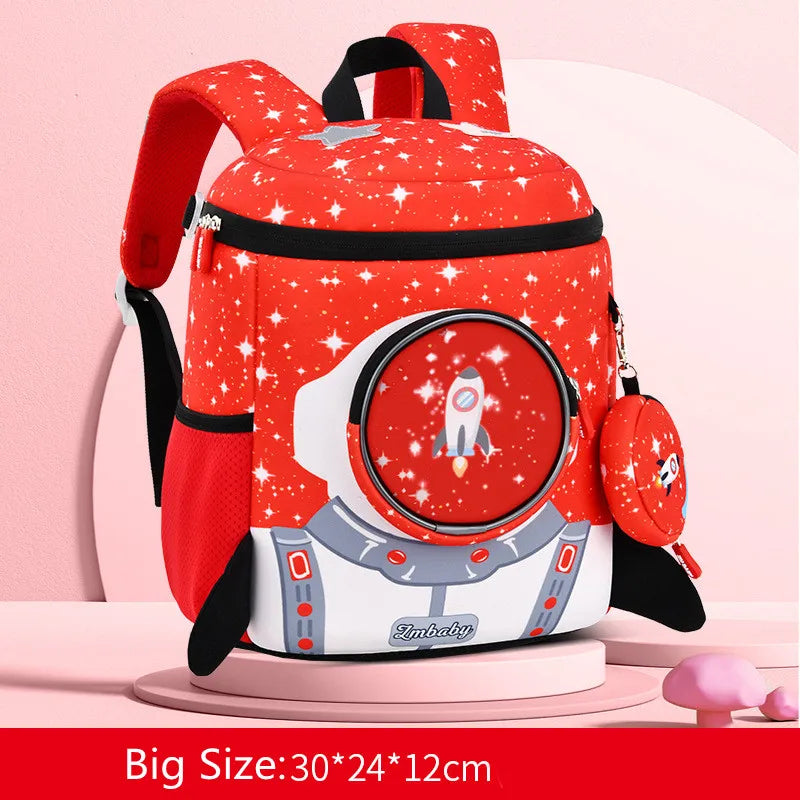 Kindergarten Cartoon Schoolbag for Boys and Girls