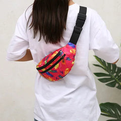 Holographic Waist Bag Men Crossbody Phone Purse Belt Bum