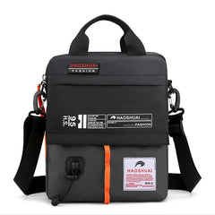 Men's One Shoulder Messenger Bag Canvas Waterproof Briefcase