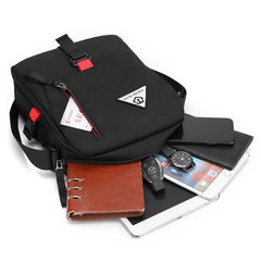 Men's Oxford Cloth Messenger Bag