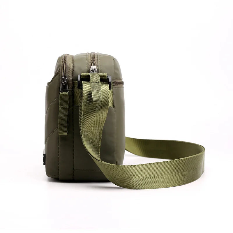 Men's Shoulder Bag Casual Messenger Crossbody Sports Multi-functional Nylon